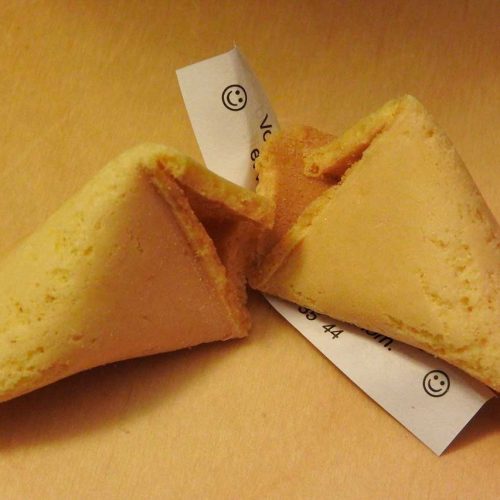 Escritor de galletas de la suerte